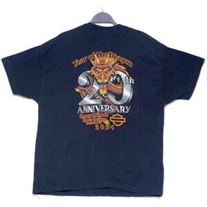 Harley Davidson T-Shirt Men's Sz XL Smoky Mountain 20th Anniversary Maryville TN